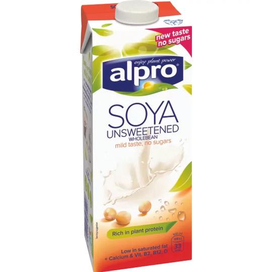 Alpro Soya Drink Unsweetened 1Litre