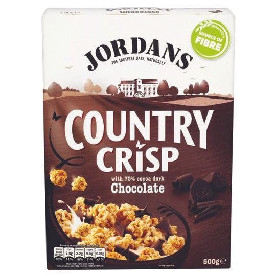 Jordans Country Crisp with Chocolate 500g