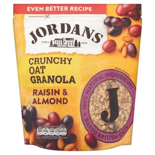 Jordans Crunchy Granola with Raisins and Almonds 750g