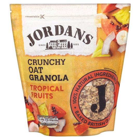 Jordans Crunchy Granola with Tropical Fruits 750g