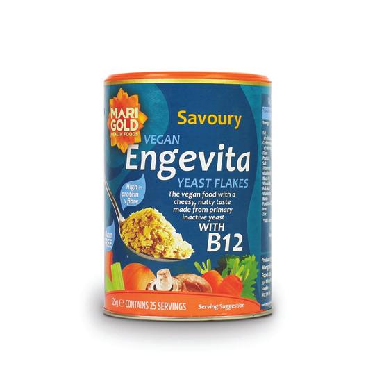 Marigold Engevita with Added B12 Nutritional Yeast Flakes 125g