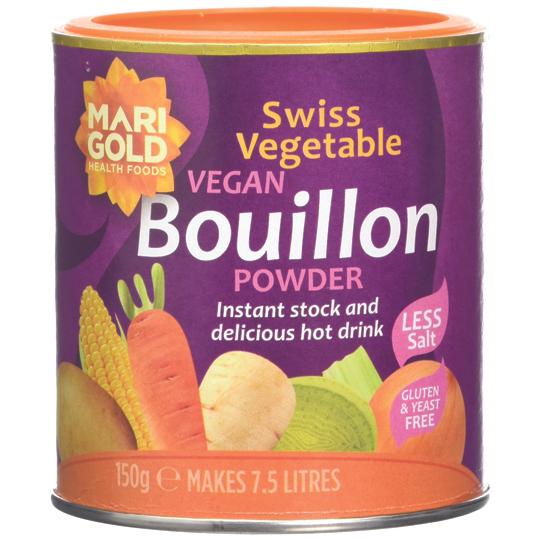 Marigold Less Salt Swiss Vegetable Bouillon 150g