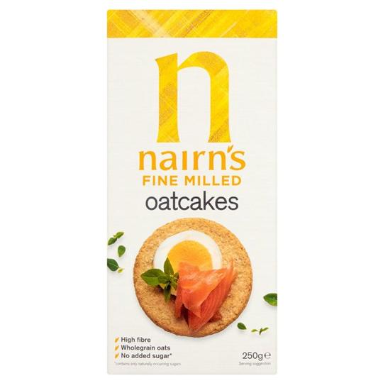Nairn's Fine Milled Oatcakes 250g