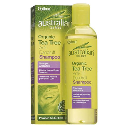 Optima Australian Organic Tea Tree Anti-Dandruff Shampoo 250ml