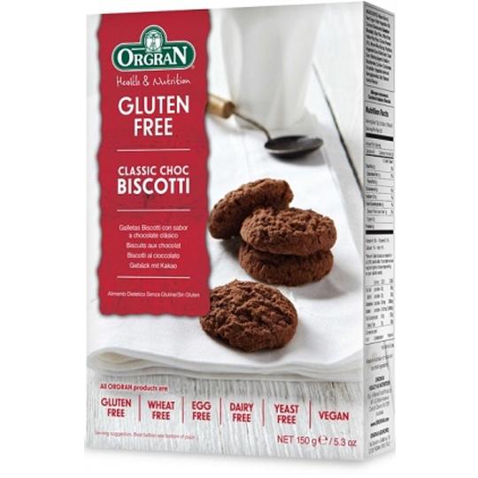 Orgran Classic Choc Biscotti 150g