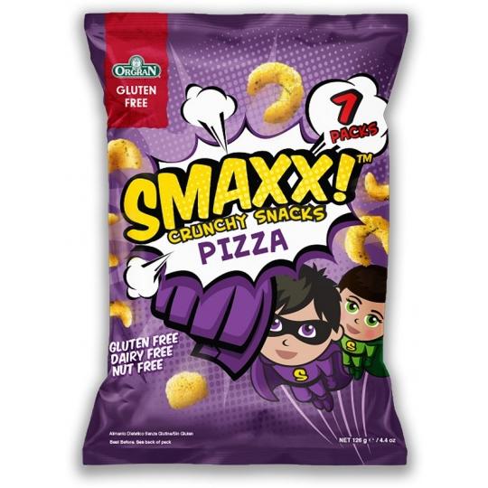 Orgran SMAXX! Crunchy Snacks – Pizza Flavour 126g