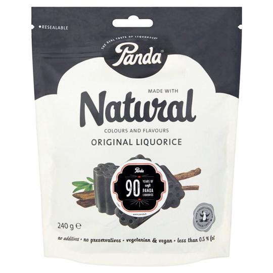 Panda Natural Licorice Cuts 240g