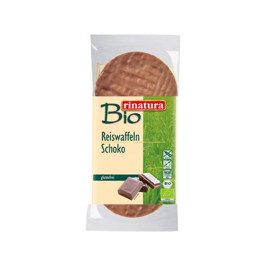 Rinatura Organic Chocolate Coated Rice Cakes 100g