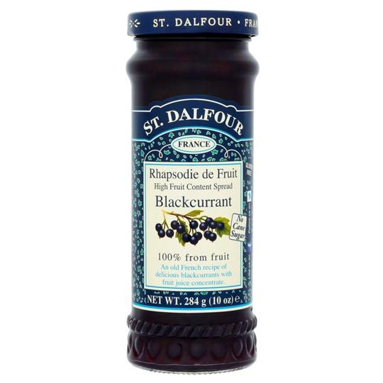 St Dalfour Blackcurrant Jam 284g