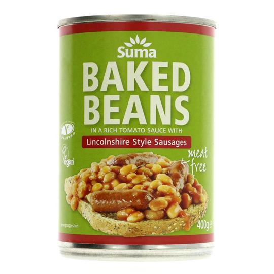 Suma Baked Beans and Sausages 400g