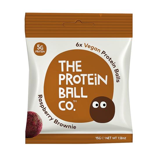 The Protein Ball Co. Raspberry Brownie Protein Balls 45g