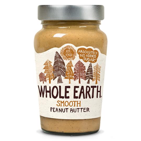 Whole Earth Smmoth Peanut Butter 340g