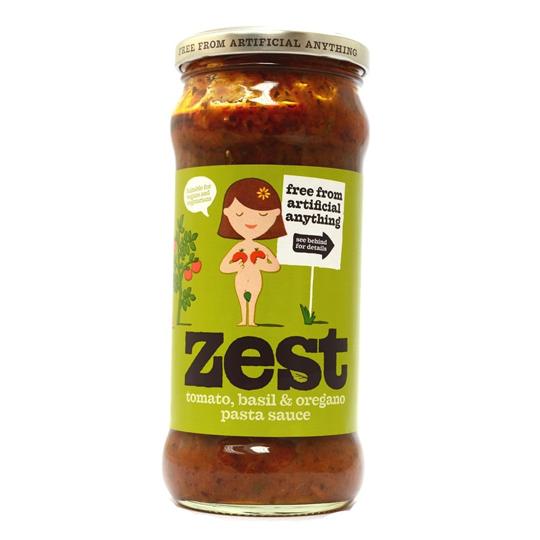 Zest Tomato, Mushroom and Smoked Garlic Pasta Sauce 340g